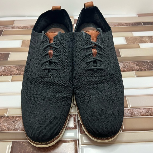 Cole Haan Zerogrand Wingtip Oxford Shoes Mens Size 12 Black Stitchlite - Picture 9 of 15